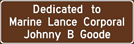 Image of a Memorial Highway/Bridge Sign (D7-101)