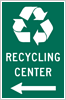 Image of a Recycling Center Sign (I-11)