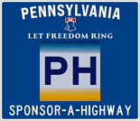 Sponsor-A-Highway Acknowledgment Sign (I20-1) Image of a Sponsor-A-Highway Acknowledgment Sign (I20-1)