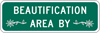 Image of a Beautification Area Sign (I20-101)