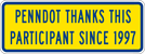 Adopt-A-Highway Thank You Plaque (I20-2-5P) Image of a Adopt-A-Highway Thank You Plaque (I20-2-5P)