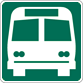 Bus Station Sign (I3-6) Image of a Bus Station Sign (I3-6)
