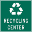 Recycling Center Sign (I4-2) Image of a Recycling Center Sign (I4-2)