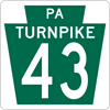 Image of a Pennsylvania Turnpike Marker (M1-5A)