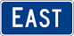 Image of a Interstate East Marker (M3-2-1)