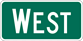 Image of an Interstate Business West Marker (M3-4P-2)