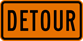 Image of a Detour Marker (M4-8P)