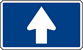 Image of an Interstate Straight Through Marker (M6-3P-1)