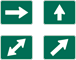Image of a Supplemental Plaques For Bicycle Route Signs (M7-1 Through M7-4)