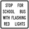 Image of a School Bus Law Sign (R16-1)