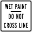 Image of a Wet Paint Sign (R16-102)