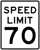Image of a Speed Limit Sign (R2-1)