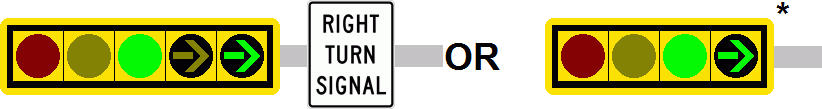 Image of a Signal Indications for Protected/Permissive Mode Right Turns