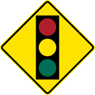 Signal Ahead sign