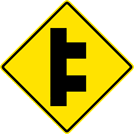 Image of a Double Side Road Sign (W2-8)