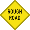 Image of a Rough Road Sign (W8-8)