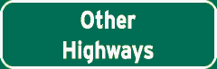 Other Highways sign