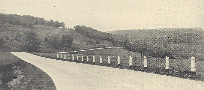 Picture showing part of US 106 near Lenox from 1930