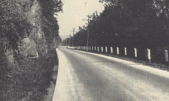 Picture of US 111 near Liverpool in Perry County from 1929